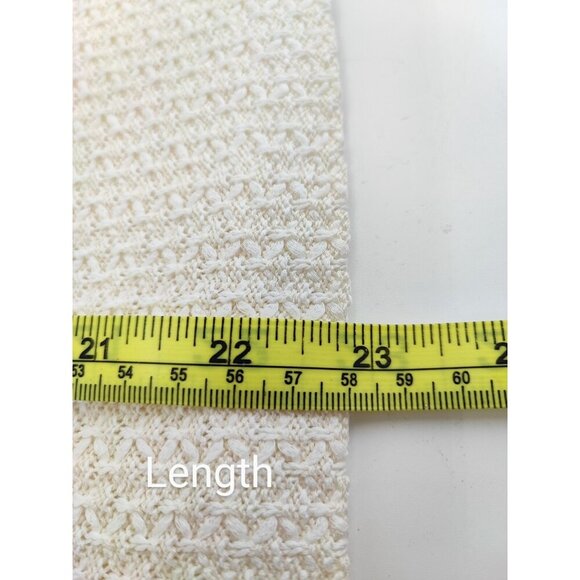 St John Women's Beige Wool Cotton Knit Skirt Size 10 - Picture 9 of 9